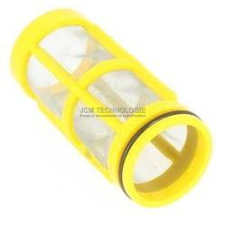 Tamis 80 mesh jaune 38 x 87 mm pour filtre Arag